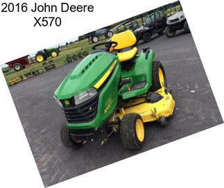 2016 John Deere X570