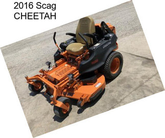 2016 Scag CHEETAH