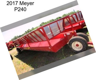 2017 Meyer P240