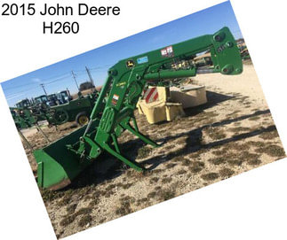 2015 John Deere H260