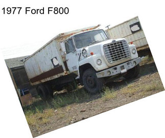 1977 Ford F800