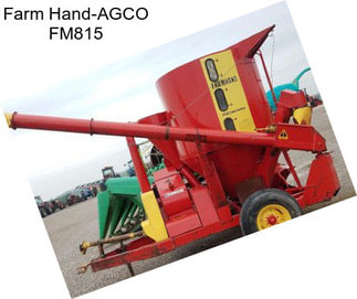 Farm Hand-AGCO FM815