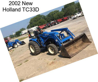 2002 New Holland TC33D