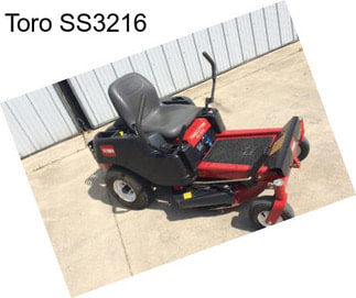 Toro SS3216