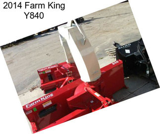 2014 Farm King Y840