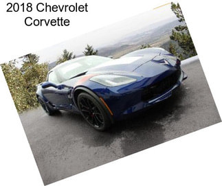 2018 Chevrolet Corvette