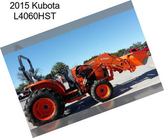 2015 Kubota L4060HST