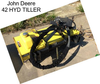 John Deere 42 HYD TILLER