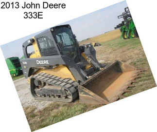 2013 John Deere 333E