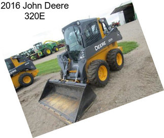 2016 John Deere 320E