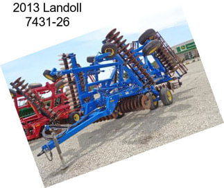 2013 Landoll 7431-26