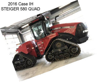 2016 Case IH STEIGER 580 QUAD