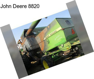 John Deere 8820