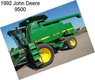 1992 John Deere 9500