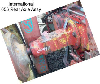 International 656 Rear Axle Assy