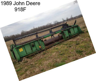 1989 John Deere 918F