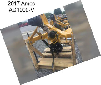 2017 Amco AD1000-V