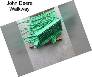 John Deere Walkway
