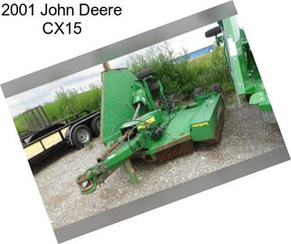 2001 John Deere CX15