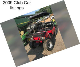 2009 Club Car listings