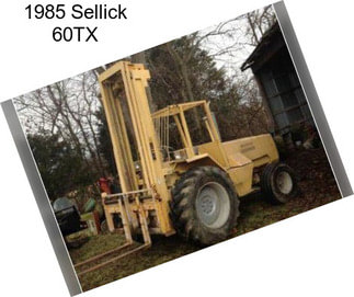 1985 Sellick 60TX