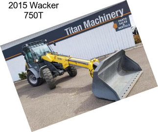 2015 Wacker 750T