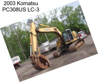 2003 Komatsu PC308US LC-3