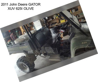 2011 John Deere GATOR XUV 625I OLIVE