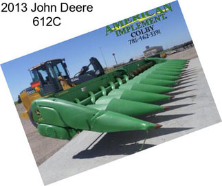 2013 John Deere 612C