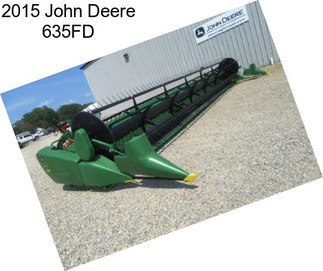 2015 John Deere 635FD