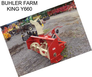 BUHLER FARM KING Y660