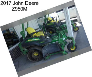 2017 John Deere Z950M