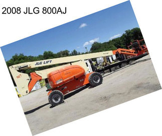 2008 JLG 800AJ