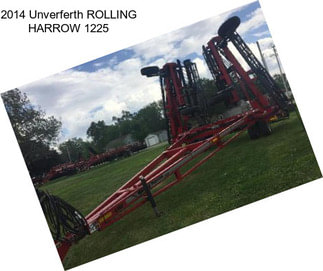 2014 Unverferth ROLLING HARROW 1225