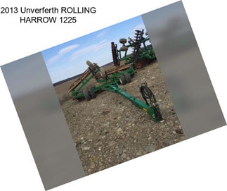 2013 Unverferth ROLLING HARROW 1225