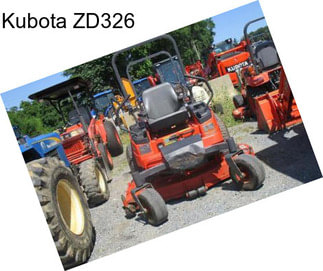 Kubota ZD326