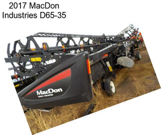 2017 MacDon Industries D65-35