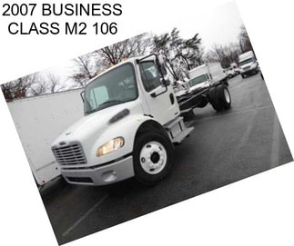 2007 BUSINESS CLASS M2 106