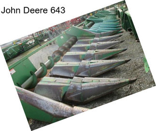 John Deere 643