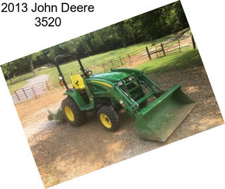 2013 John Deere 3520