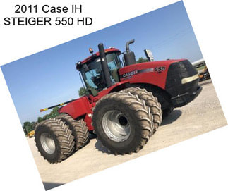 2011 Case IH STEIGER 550 HD