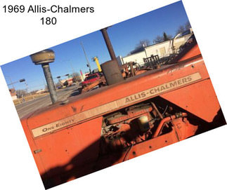 1969 Allis-Chalmers 180