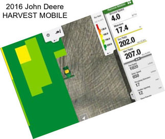 2016 John Deere HARVEST MOBILE