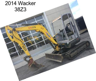 2014 Wacker 38Z3