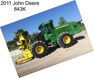 2011 John Deere 843K