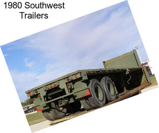 1980 Southwest Trailers