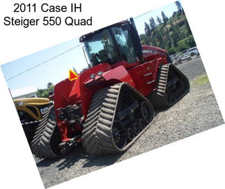 2011 Case IH Steiger 550 Quad