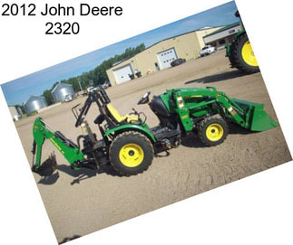 2012 John Deere 2320