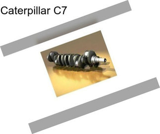 Caterpillar C7
