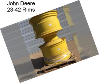 John Deere 23-42 Rims